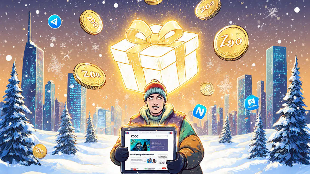 ZooCW Christmas Utopia Airdrop: How to Claim Your 8.50 ZOO Tokens Before It Ends