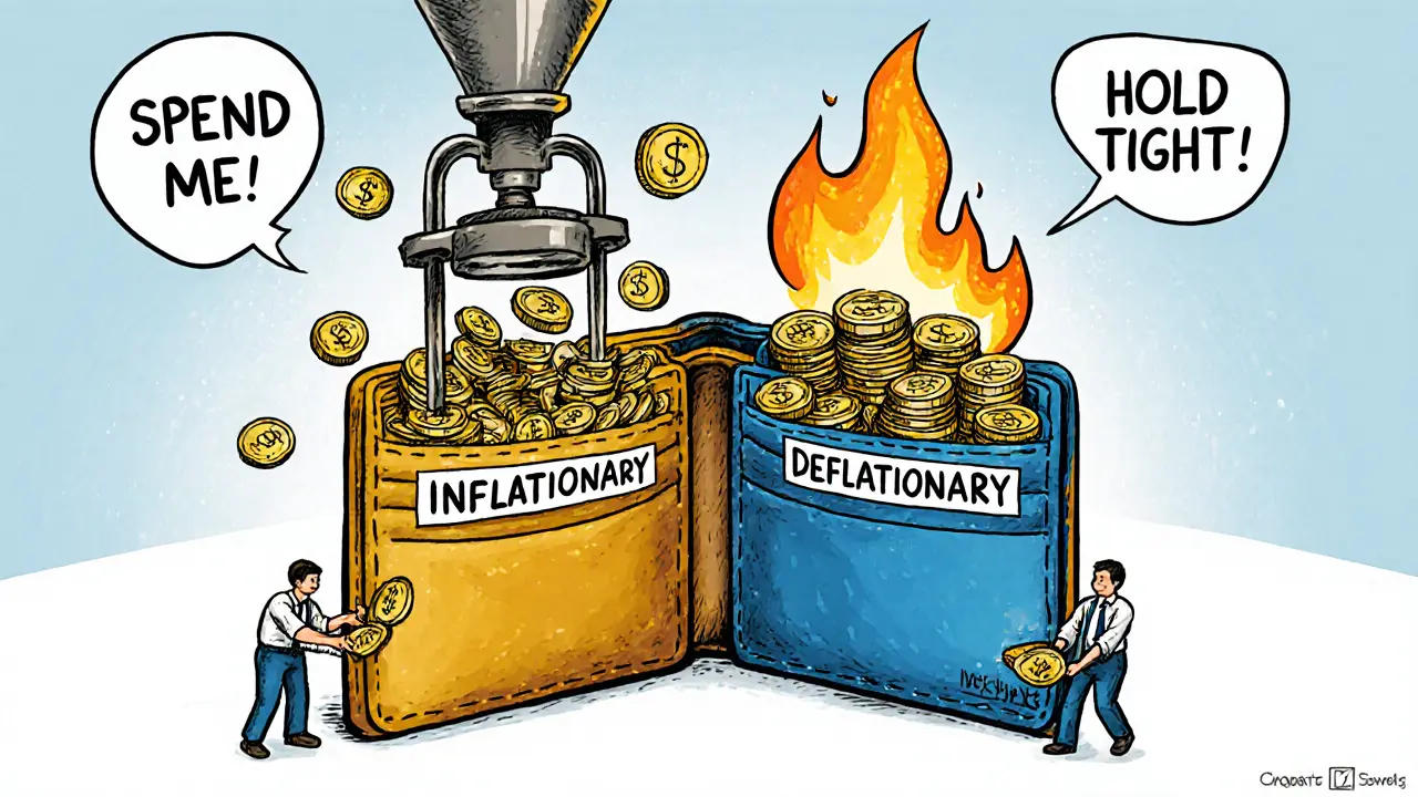 Deflationary vs Inflationary Tokens: What They Really Mean for Your Crypto Holdings