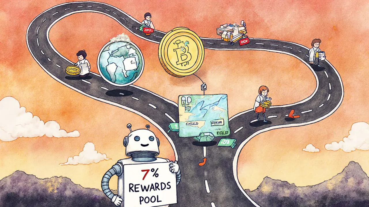 EGLD loyalty card branching into MultiversX ecosystem with users claiming rewards