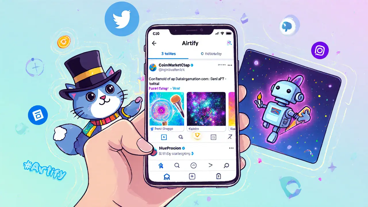 Artify X CoinMarketCap Airdrop: How to Claim 500 ART Tokens and What You Need to Know