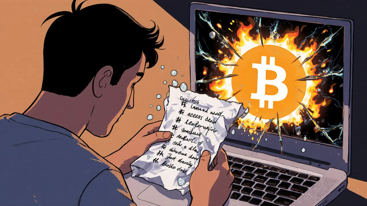 How to Safely Store Your Crypto Seed Phrase: A Practical Guide to Avoid Permanent Loss