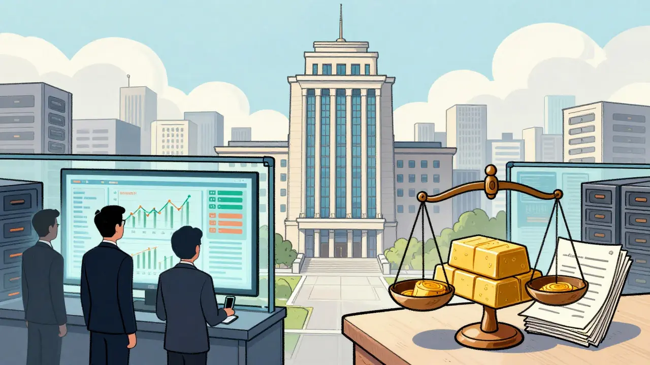 Government officials overseeing crypto regulation and taxes.