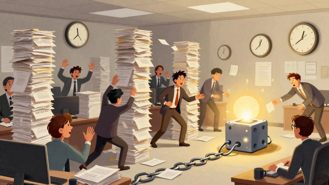 How Blockchain Speeds Up Real Estate Transactions