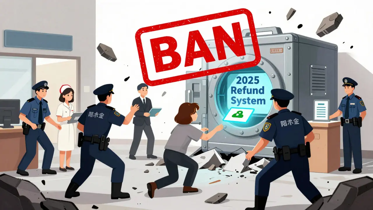 Shady crypto exchange collapses as users receive instant refunds through regulated trust systems, with authorities enforcing compliance.