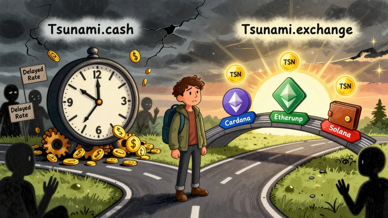 Tsunami Crypto Exchange Review: Tsunami.cash vs Tsunami.exchange Explained