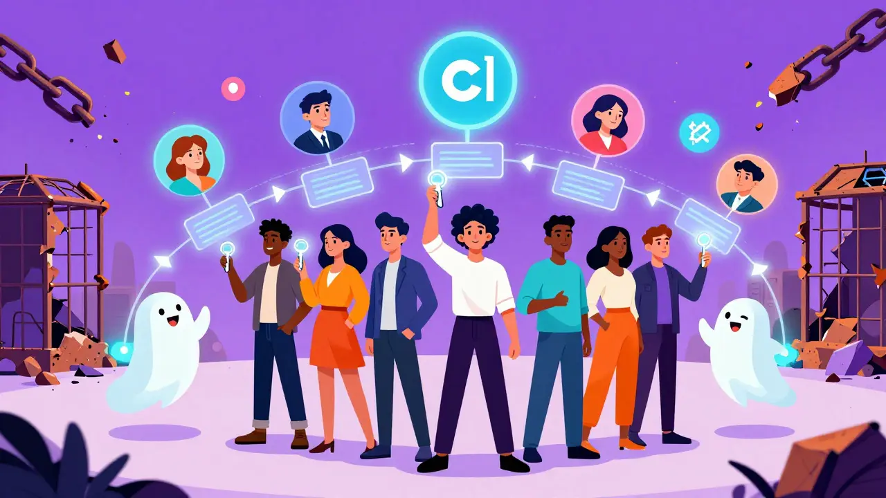 Creators owning audiences via decentralized blockchain networks