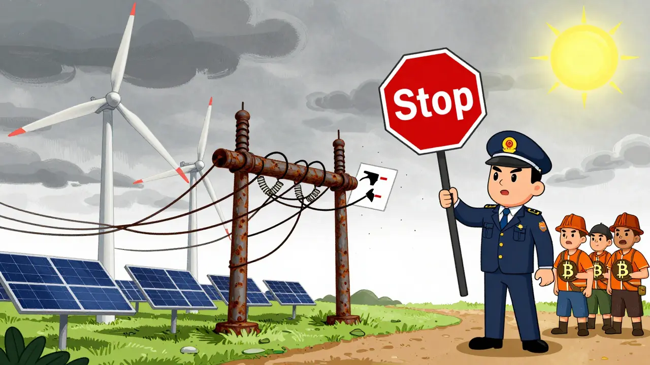 Government restricting grid access for miners