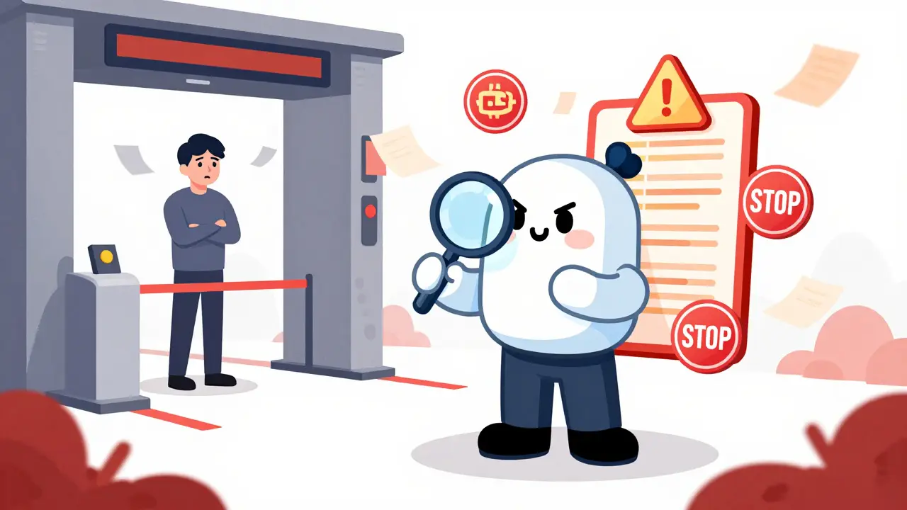 Digital art of exchanges screening wallets for compliance