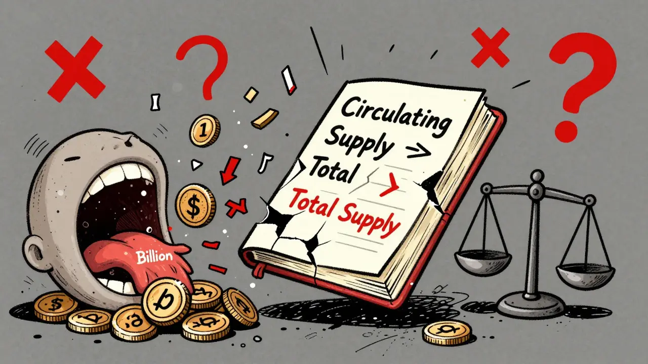 Chaotic illustration showing contradictory crypto data