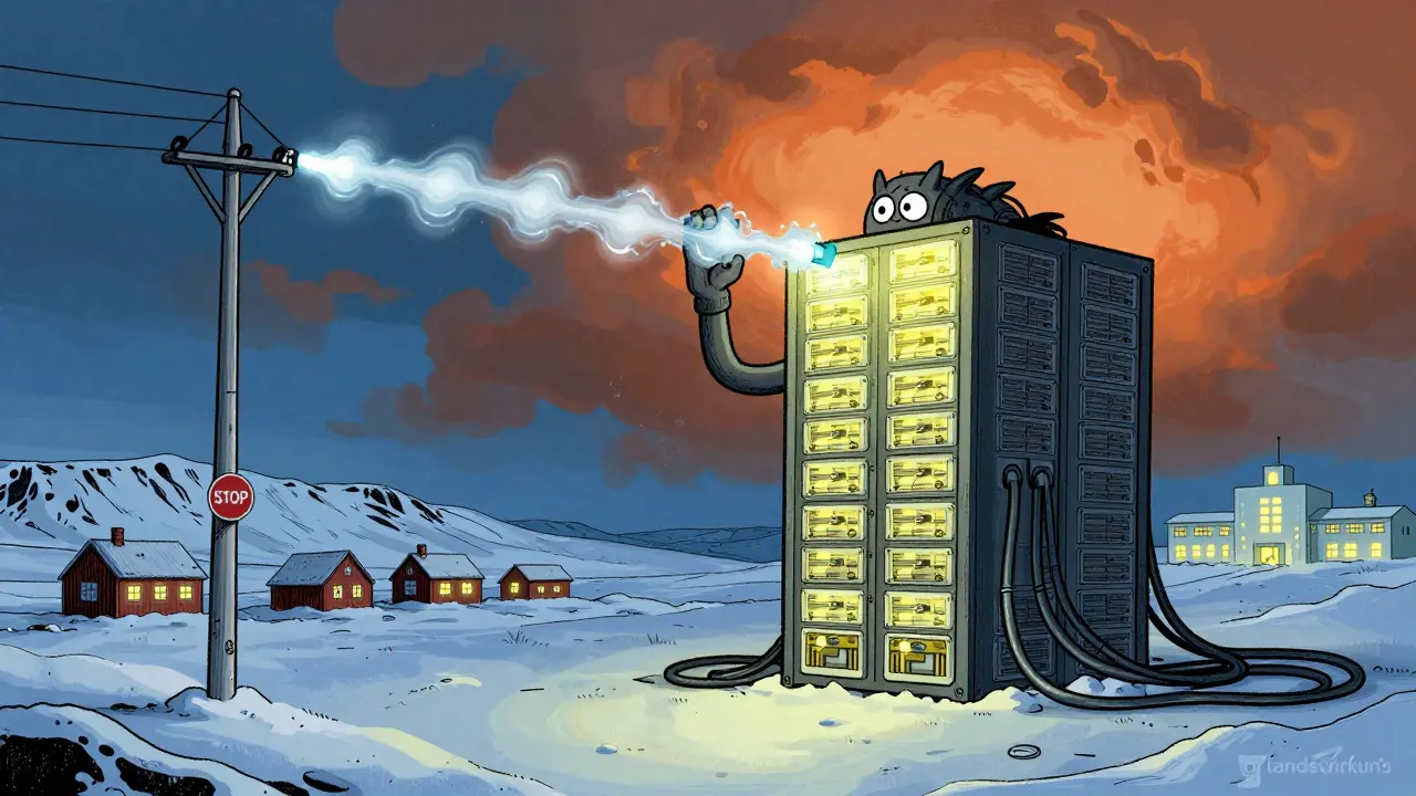 Iceland Crypto Mining Restrictions: How Landsvirkjun and the Government Are Capping Power Use