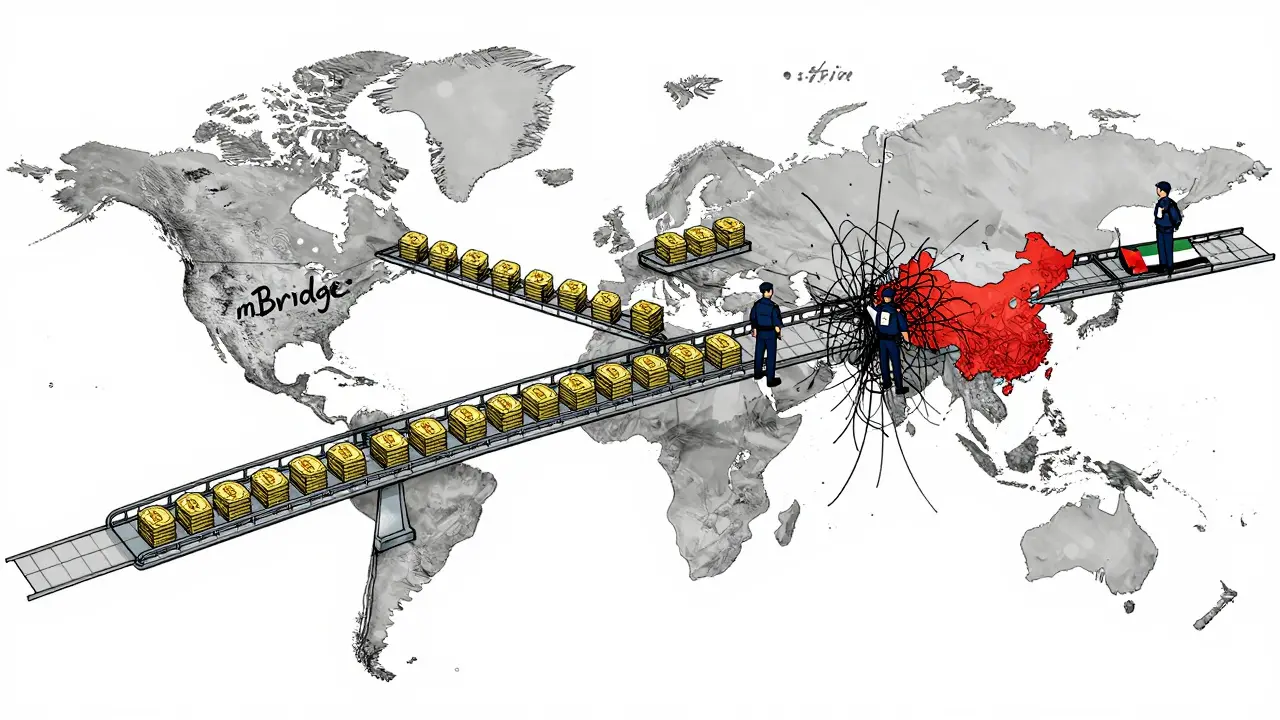 Legal mBridge connections vs illegal crypto bans in China