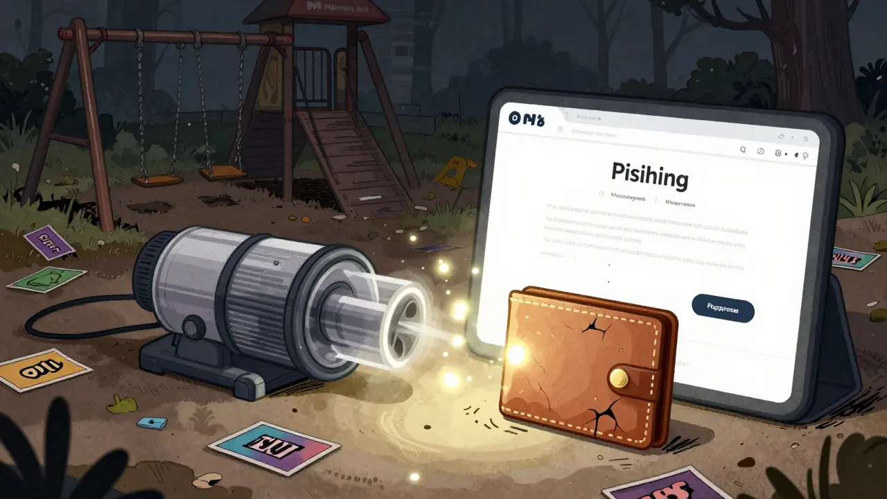 Phishing site draining wallet from abandoned project