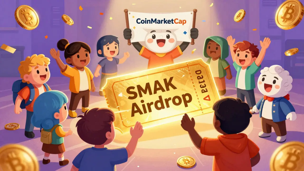 SMAK CoinMarketCap Airdrop by Smartlink: Full Details, History & Current Status